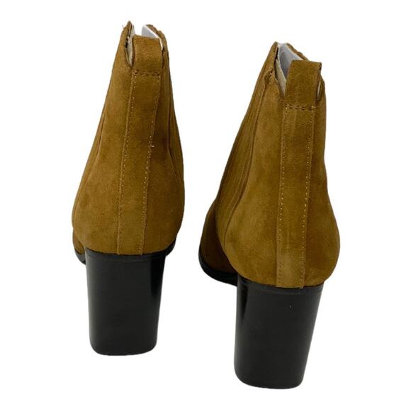 Marc Fisher Maree Brown Suede Block Heel Bootie Size 9 NWT $169 MSRP - Picture 7 of 7
